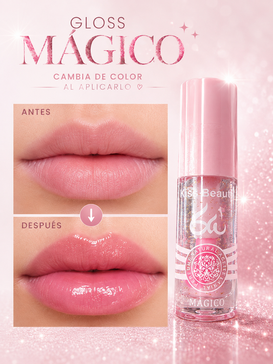 Gloss Rosa Mágico ✨💖