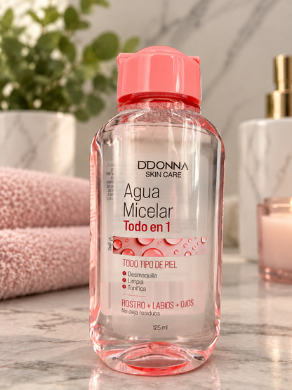 Agua Micelar Todo en 1 – D'Donna 125 ml