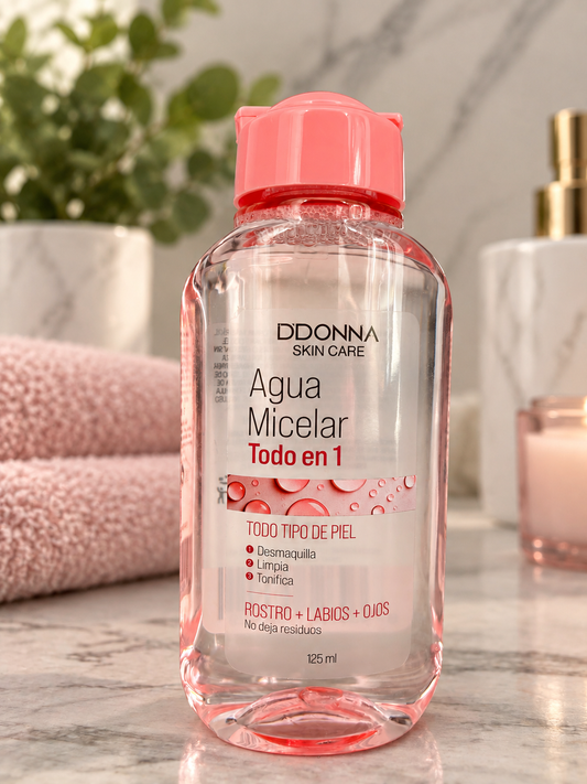 Agua Micelar Todo en 1 – D'Donna 125 ml