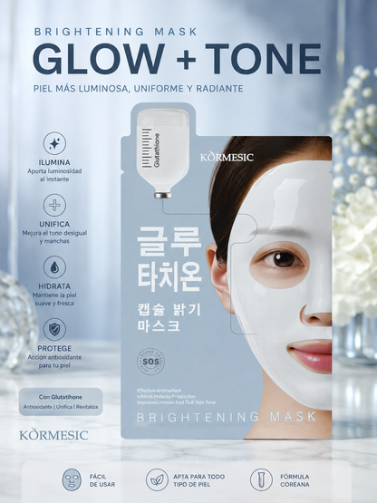 Mascarilla Facial Iluminadora SOS Glow