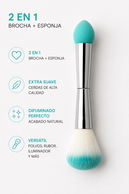 Brocha Dual ProBlend 2 en 1