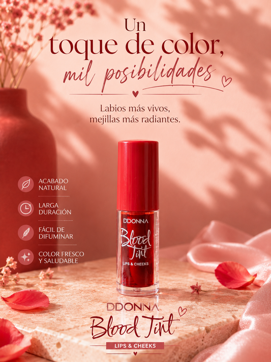 🍒 Cherry Crush Tint – Labios y Mejillas 💋