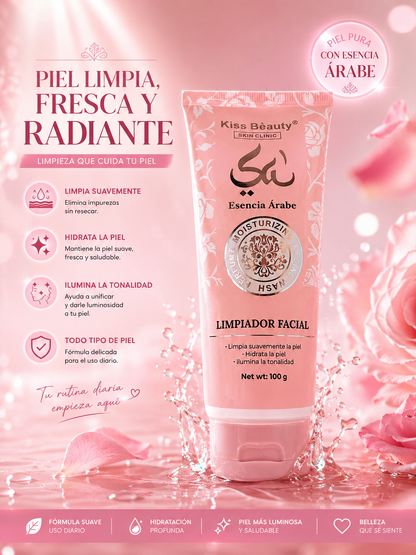 Esencia Árabe – Gel Limpiador Facial Hidratante
