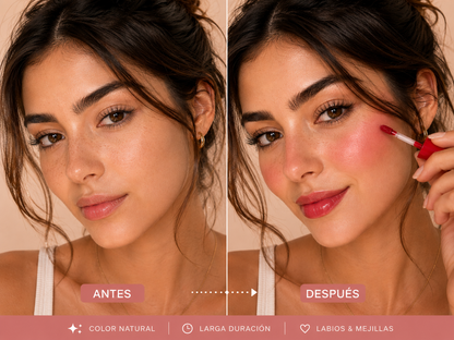 🍒 Cherry Crush Tint – Labios y Mejillas 💋