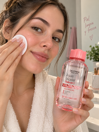 Agua Micelar Todo en 1 – D'Donna 125 ml