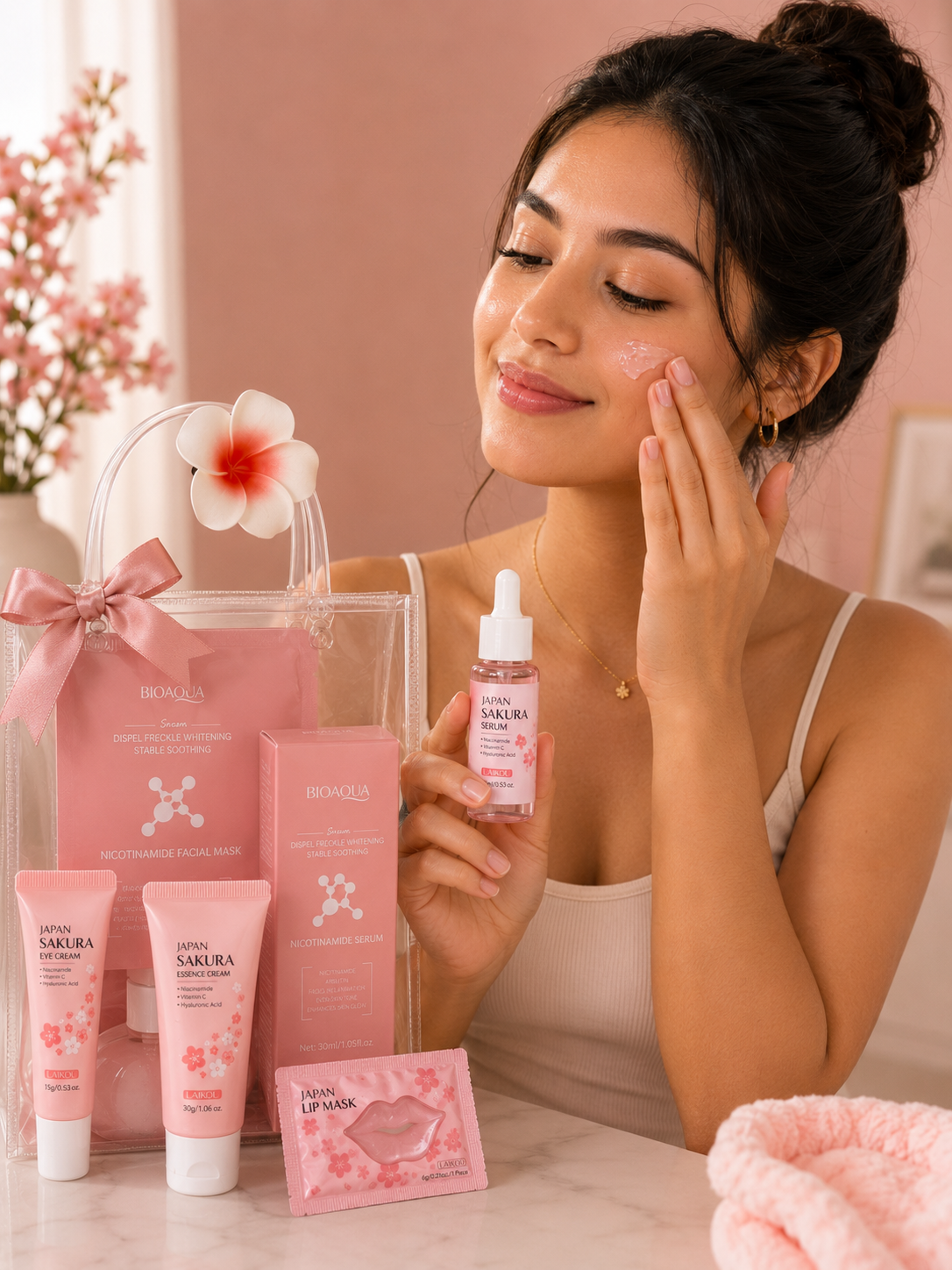🌸 Sovi Kit™ – Ritual de Belleza Sakura by SoviGlam