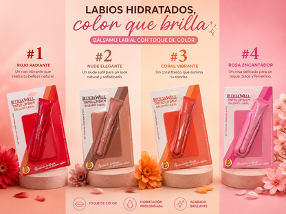Bálsamo Labial con Color Soft Touch – Leticia Well