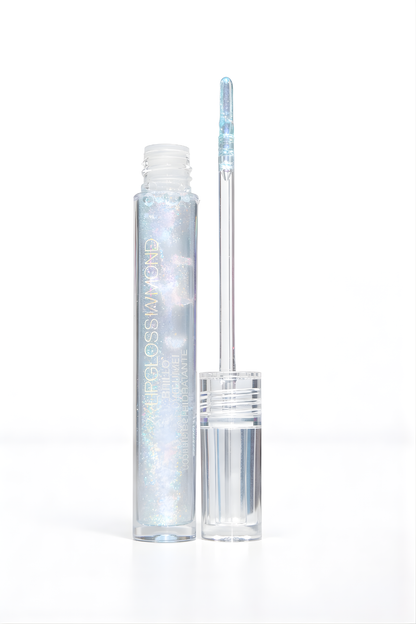 Gloss Diamond Glow ✨ Brillo con Glitter + Efecto Labios Jugosos