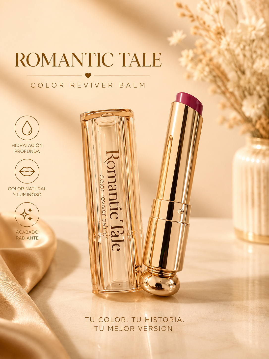 Labial Hidratante Romantí Tale – Spa-Level Moisturizing Repair
