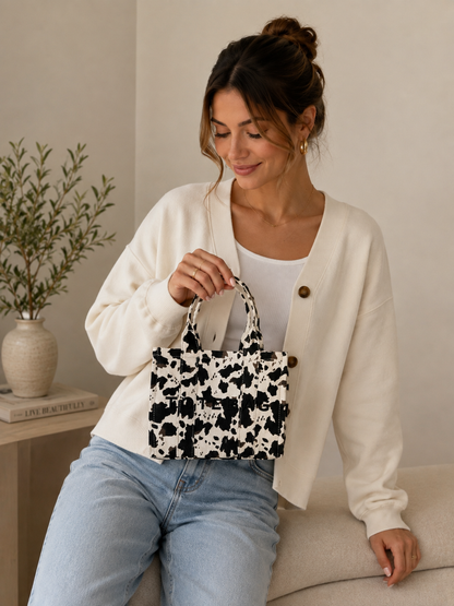 Bolso Tote Cow Print