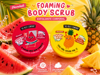 Exfoliante Corporal Espumoso 2 en 1 – The Fruit Company | 400 ml 🍉🍍