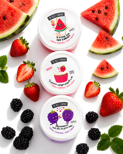 Crema Corporal Frutal Glow – Hidratación + Aroma Irresistible