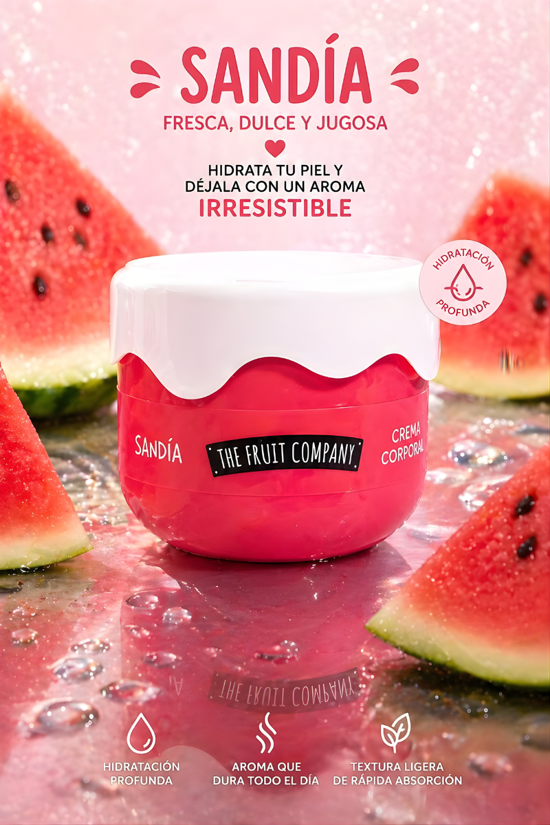 Crema Corporal Frutal Glow – Hidratación + Aroma Irresistible