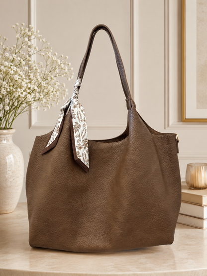 Bolso Shopper Éclat Chocolate