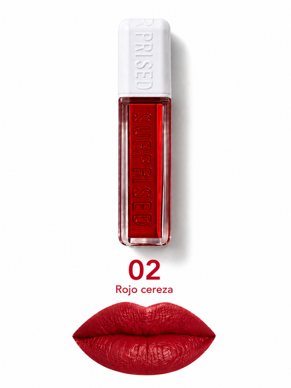 Lip Gloss Matte 6 Tonos – Color Intenso y Larga Duración